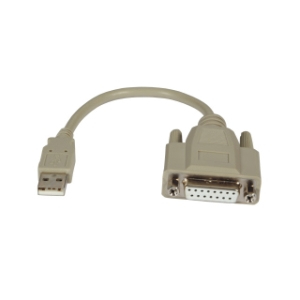 0.2M USB A-M TO GAME DSUB15/F/USB2.0 ADAPTERKABEL GAME PORT