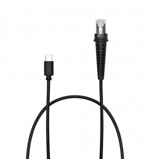 USB-C STRAIGHT CABLE 1.8 METER/BLACK FOR ALL HR FR AND FM
