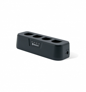 4 slot battery charger for HR23 and HR33 series batteries. Include multiplug adapter