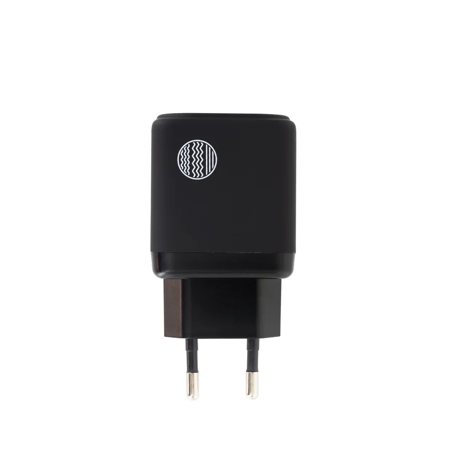 WALL CHARGER 1 USB + 1 USBC EU/PORT 30W