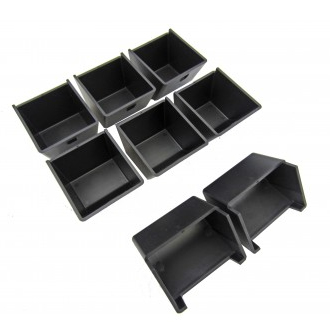 WEIGHABLE COIN CUPS/FOR FLIPTOP DRAWERS