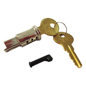 TUMBLER ASSEMBLY: LOCK (2) KEYS/+ LOCK PIN XX DENOTES LN A1-A10