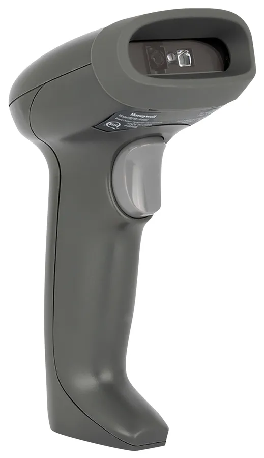 Voyager USB Kit: Tethered, General Duty, 1D/2D, Standard Range, Black Scanner 1350G-2, USB Cable, Stand, EU.