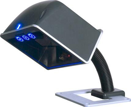 Stand: gray, presentation scanning, 15cm (6´) flex pole with weighted base for Solaris