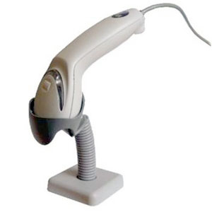 Stand: gray, presentation scanning, 8cm flexible pole for Eclipse 5145