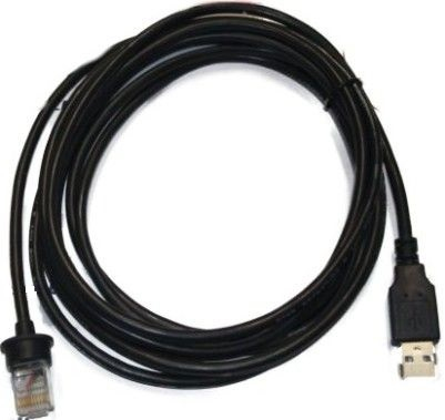 Cable: USB, black, Type A, 2.9m (9.5´), coiled, host power