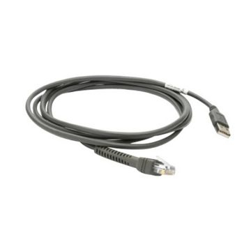 Cable: USB, black, Type A, 2.9m (9.5´), straight, host power