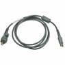 Cable: USB, black, Type A, 2.9m (9.5´), straight, 12V external power