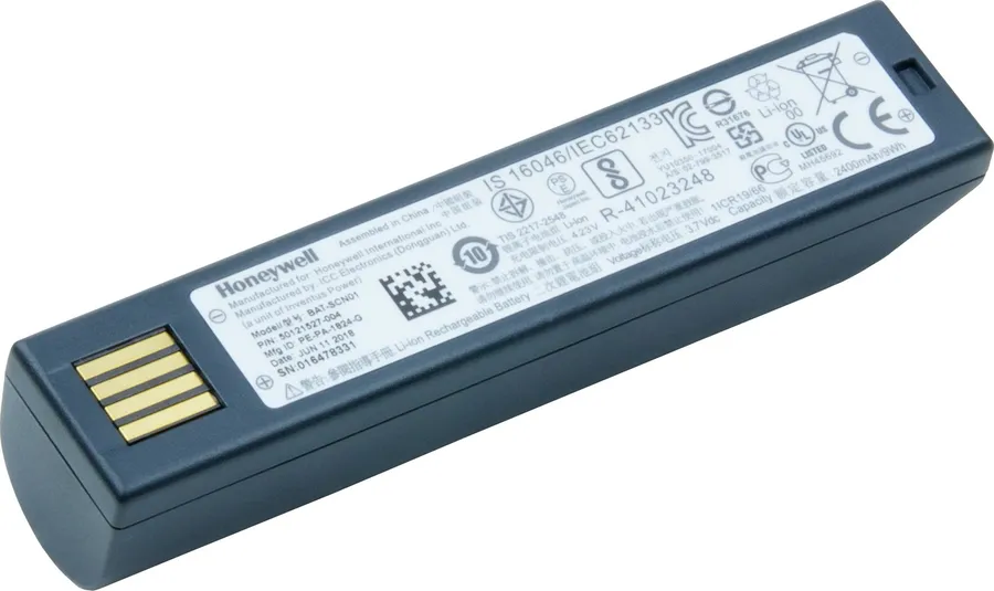 Battery: Lithium-ion battery for Voyager 1202, 1452g, Xenon 1902, Granit 1911i, Granit 1981i, 3820 and 3820i wireless scanners