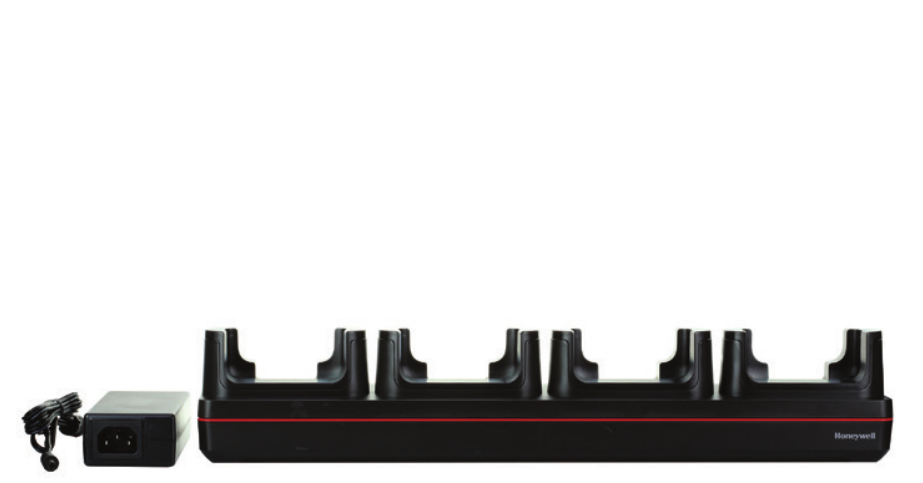 CT40 booted charger 4 bay charger.Kit 4 bay charger, power suppl, EU p c.Up to 4 comp