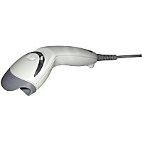 RS232 Kit: light gray scanner (MS5145-41), EU power supply (46-00526), 2.1m RS232 9-PIN Ruby cable (55-55000-3) and documentation