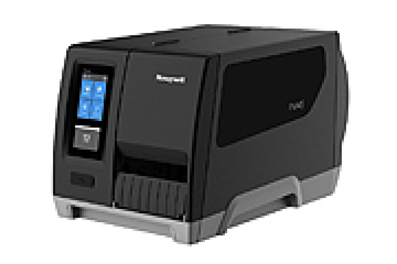 PM45 Compact, Full Touch Display, Ethernet, Short Door,Fixed Hanger, Rewinder + label taken sense, TT, 203 DPI, No Power Cord