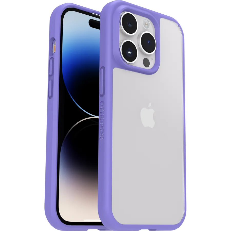 REACT APPLE IPHONE 14 PRO/PURPLEXING - CLEAR/PURPLE - PROP
