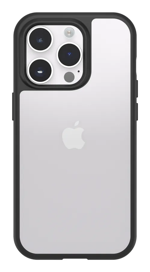 REACT IPHONE 14 PRO MAX - BLACK/CRYSTAL - CLEAR/BLACK - PROPACK