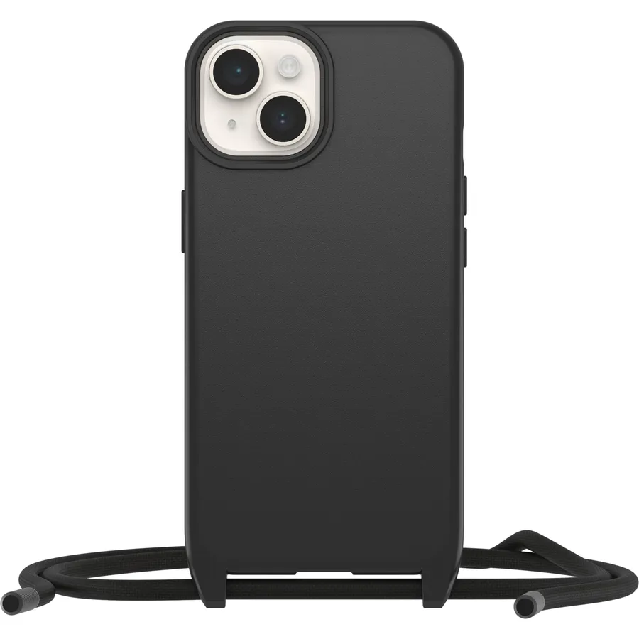 REACT NECKLACE CASE MAGSAFE/APPLE IPHONE 14 PLUS - BLACK