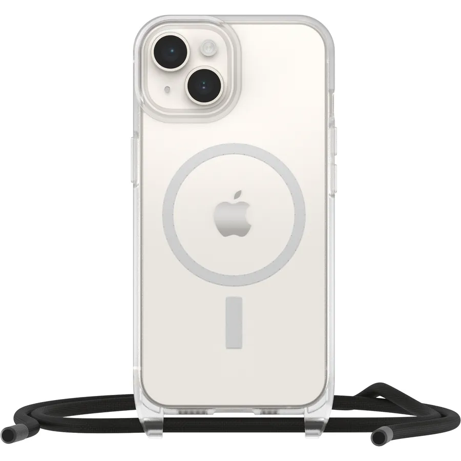REACT NECKLACE CASE MAGSAFE/APPLE IPHONE 14 PLUS - CLEAR