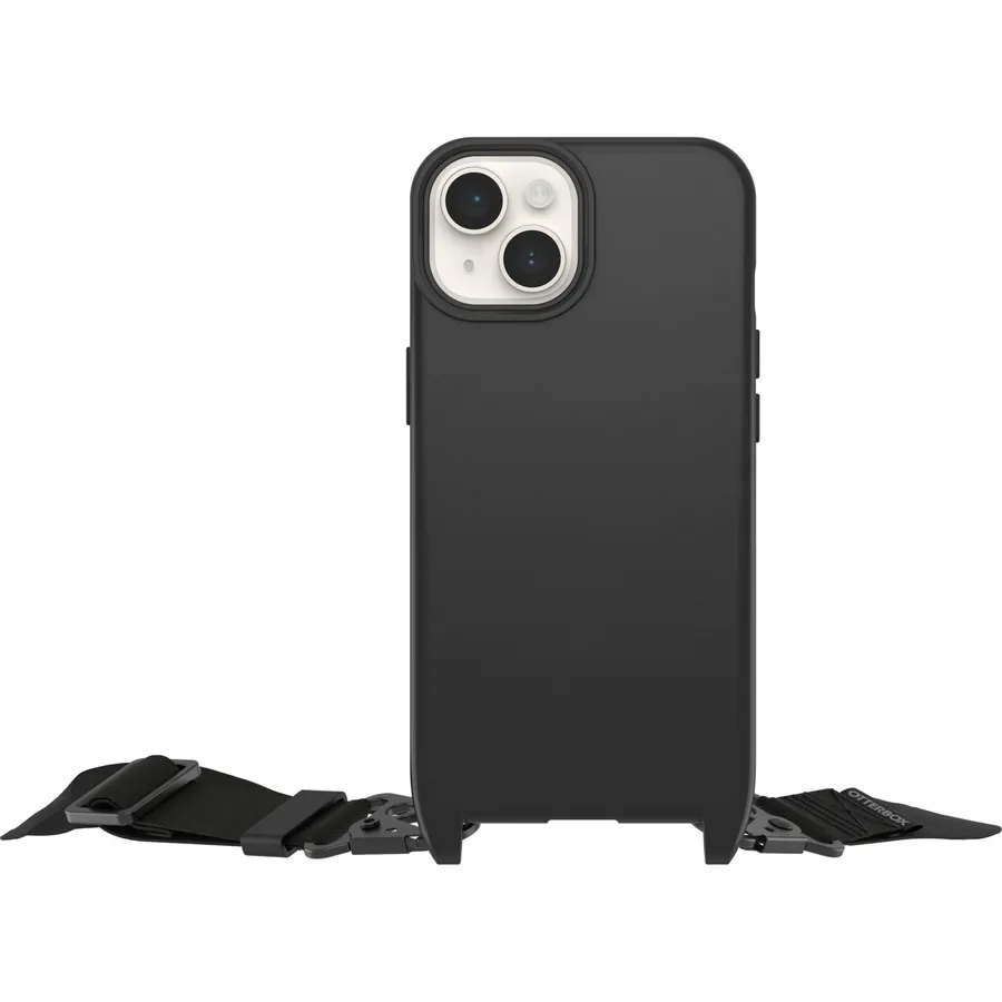 REACT NECKLACE CASE MAGSAFE/APPLE IPHONE 14 PLUS - BLACK - P
