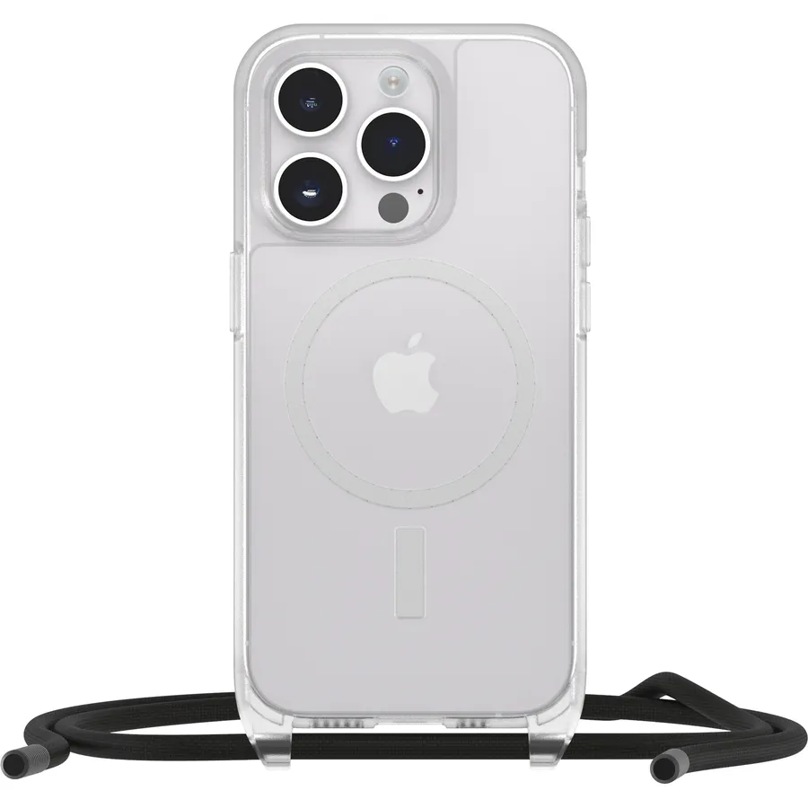 REACT NECKLACE CASE MAGSAFE/APPLE IPHONE 14 PRO MAX - CLEAR