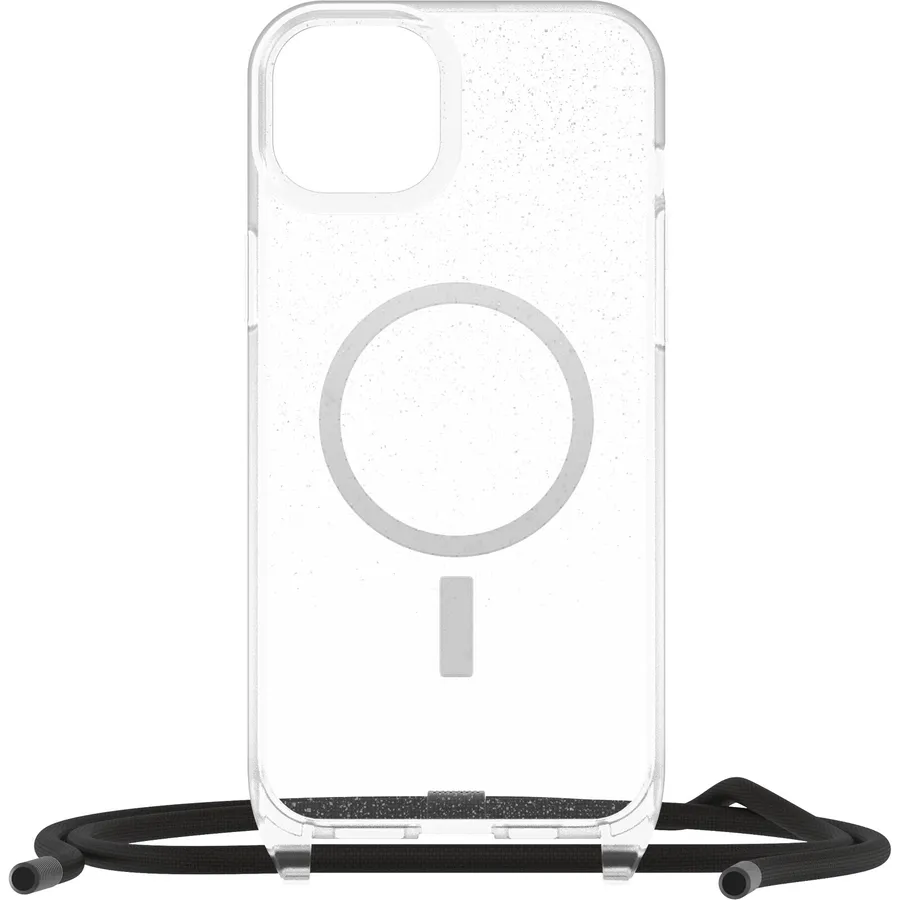 OB REACT NECKLACE MAGSAFE APPLE/IPHONE 15 PLUS/14 PLUS CLEAR PP