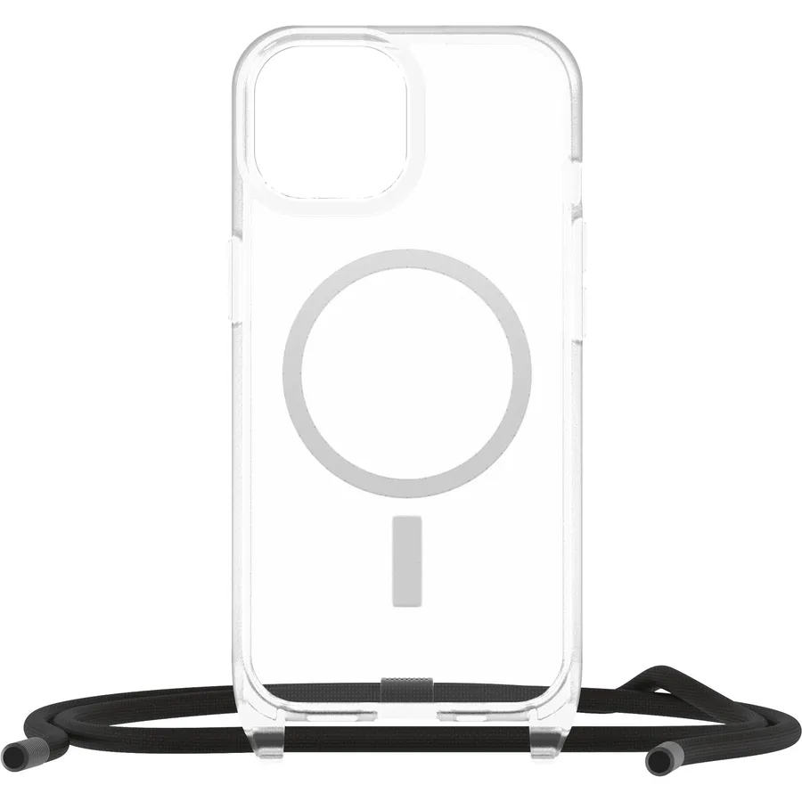 OB REACT NECKLACE MAGSAFE APPLE/IPHONE 15 CLEAR PP