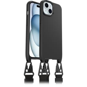 OB REACT NECKLACE MAGSAFE/(LANYARD) APPLE IPHONE 15 BLACK