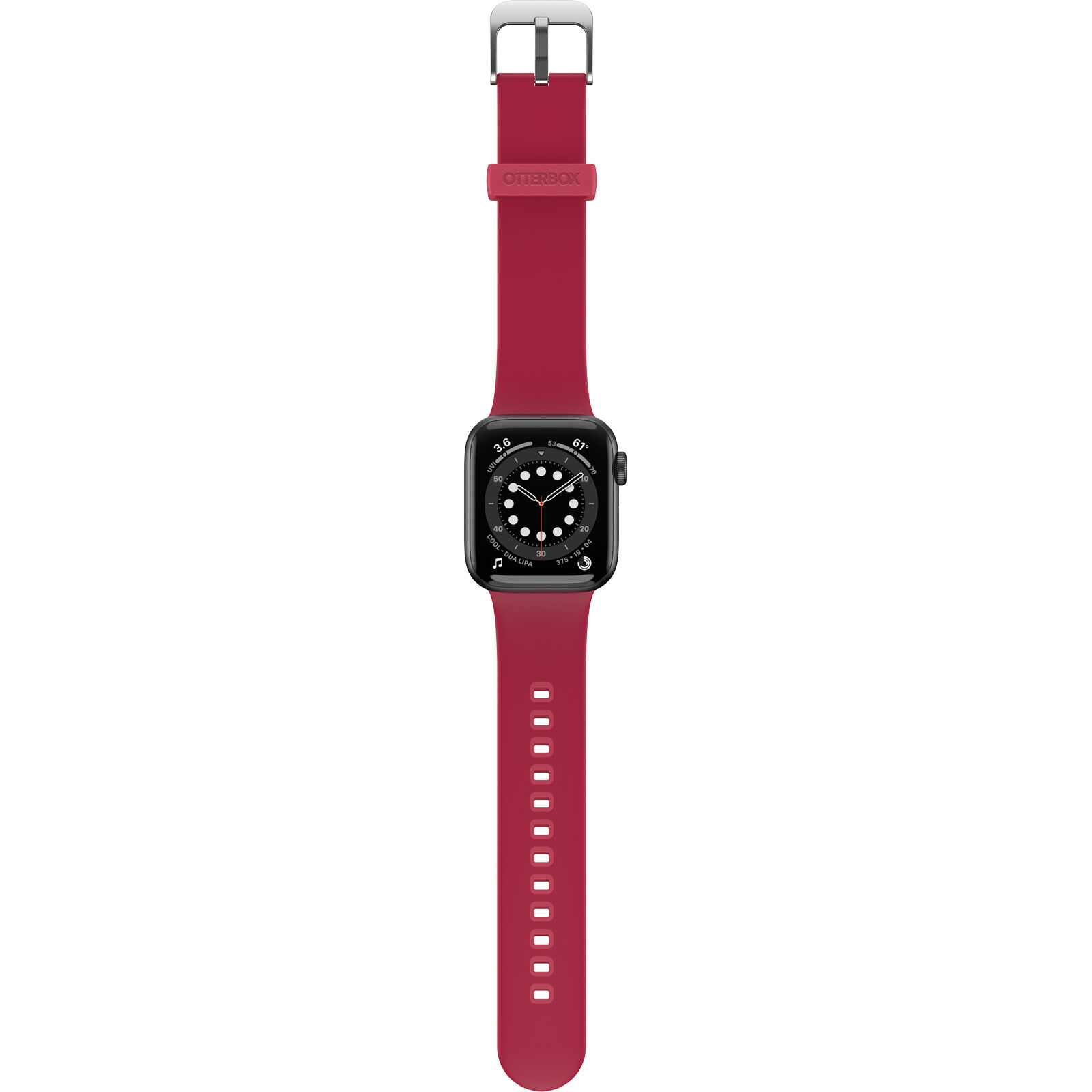 OB WATCH BAND F/ APPLE WATCH/40/41/42MM ROGUE RUBELLITE PINK