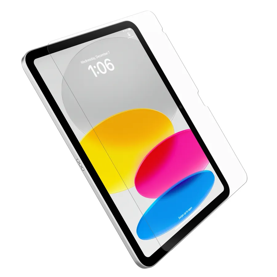 OB PREMIUM GLASS ANTIMICROBIAL/APPLE IPAD (A16/10TH GEN) CL PP