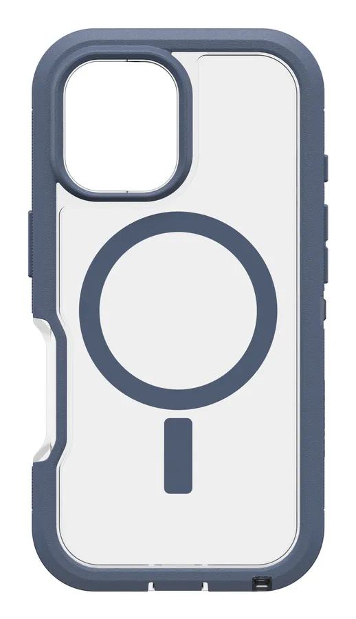 OB DEFND XTCLEAR APPLE IPHONE16/MOUNTAIN STORM - CLEAR/BLUE