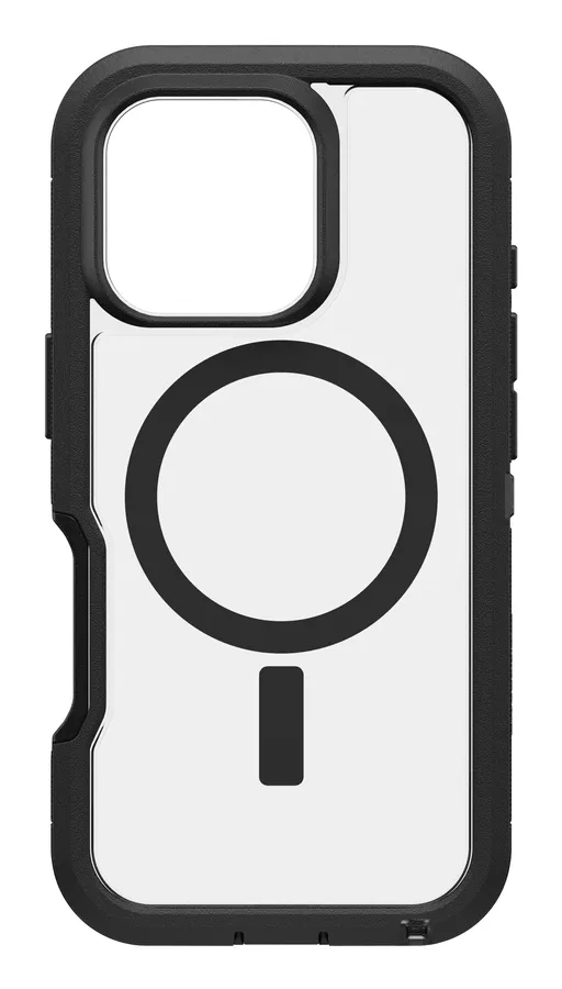 OB DEFND XTCLEAR APPLE IPHONE16/PRO DARKSIDE-CLEAR/BLACK