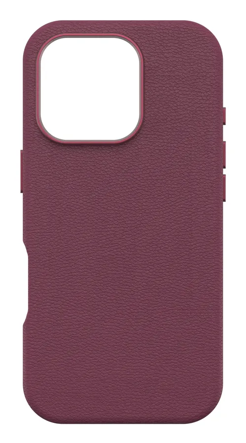 OB SYM CACTUS LEATHER APPLE/IPHONE 16 PRO MAROON BELLS - RED
