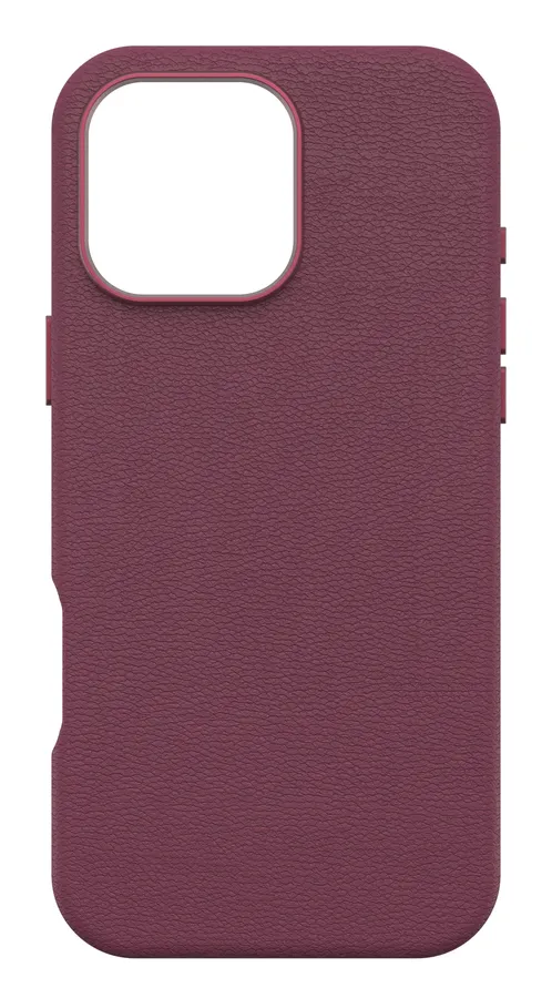 OB SYM CACTUS LEATHER APPLE/IPHONE 16 PROMAX MAROONBELLS-RED