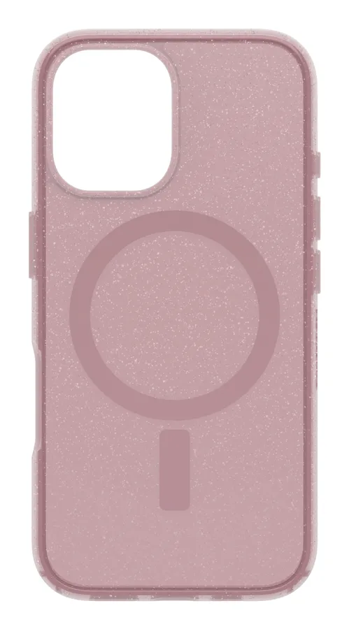 OB SYMM CLEAR MAGSAFE APPLE/IPHONE 16 THIMBLEBERRY - PINK