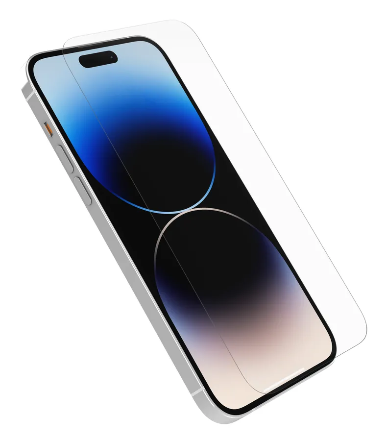 OB PREM GLASS IPHONE 14 PROMAX/ANTIMICRO APPLE CLEAR PROPACK