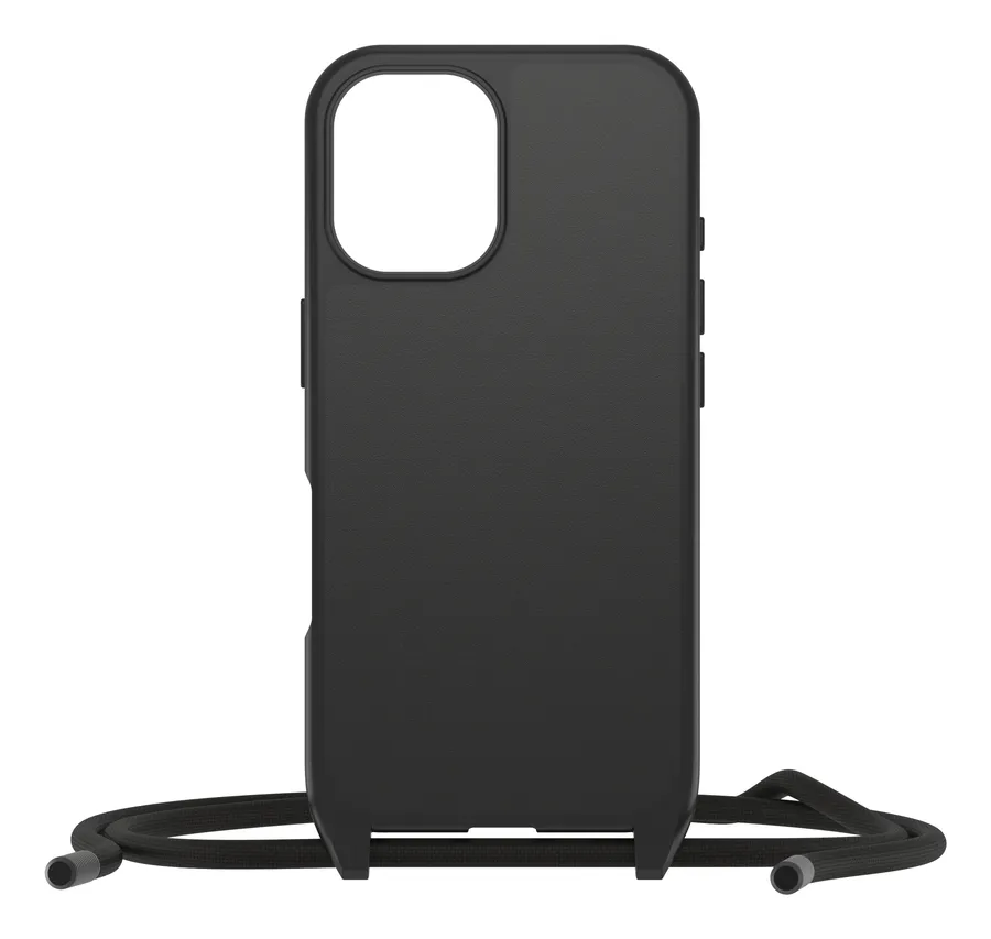 OB REACT NECKLACEMAGSAFE APPLE/IPHONE 16 - BLACK