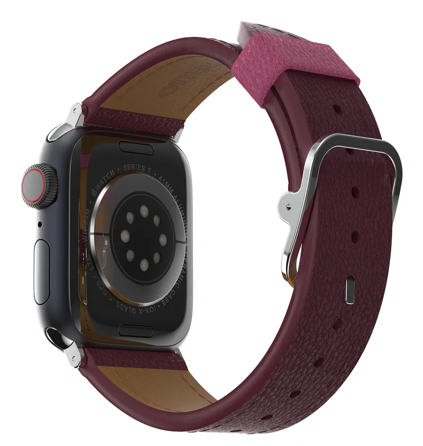 OB SYMMETRY CACTUS LEATHER/WATCH BAND F/ APPLE WATCH 44/45/