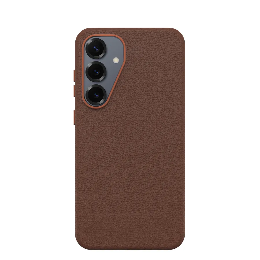 OB SYMCACTUS LEATHER SAMSUNG/GALAXY S25+ RICH ADOVE - BROWN