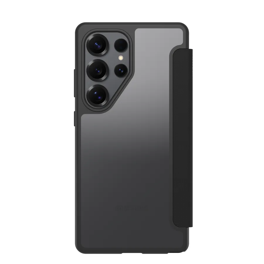 OB REACTFOLIO SAMSUNG GALAXY/S25 ULTRA BLACK CRYSTAL-CLEARBLK