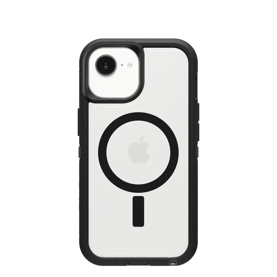 OB DEFENDER PRO XT CLEAR IPHONE/17E/16E/15 DARK SIDE-CLEAR/BLACK