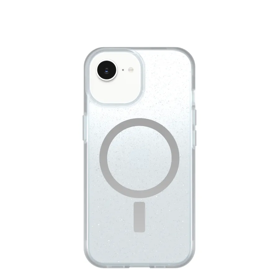 OB REACT MAGSAFE IPHONE 17E/16E/15/14/13 STARDUST-CLEAR-PROPACK