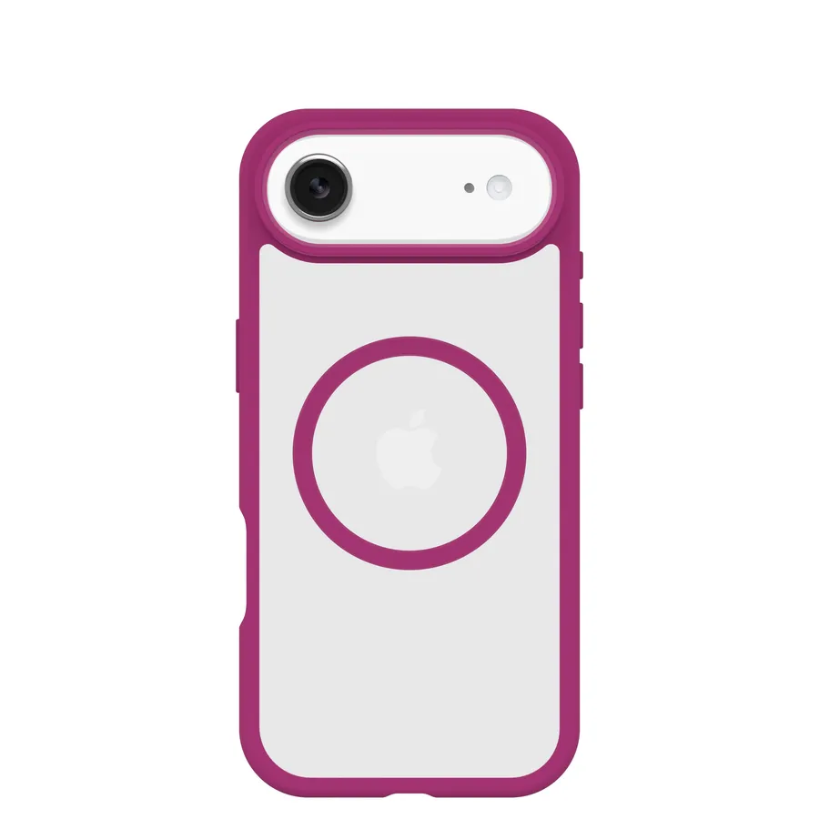 OB REACT MAGSAFE APPLE IPHONE/AIR ROSE CRYSTAL CLEAR/PINK