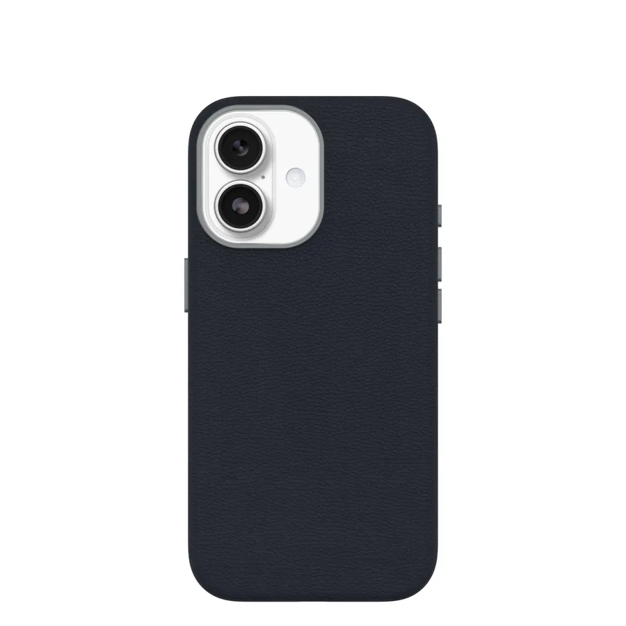 OB SYMMETRY CACTUS LEATHER CAM/CTRL APPLE IPHONE 17 RIVER BLUE
