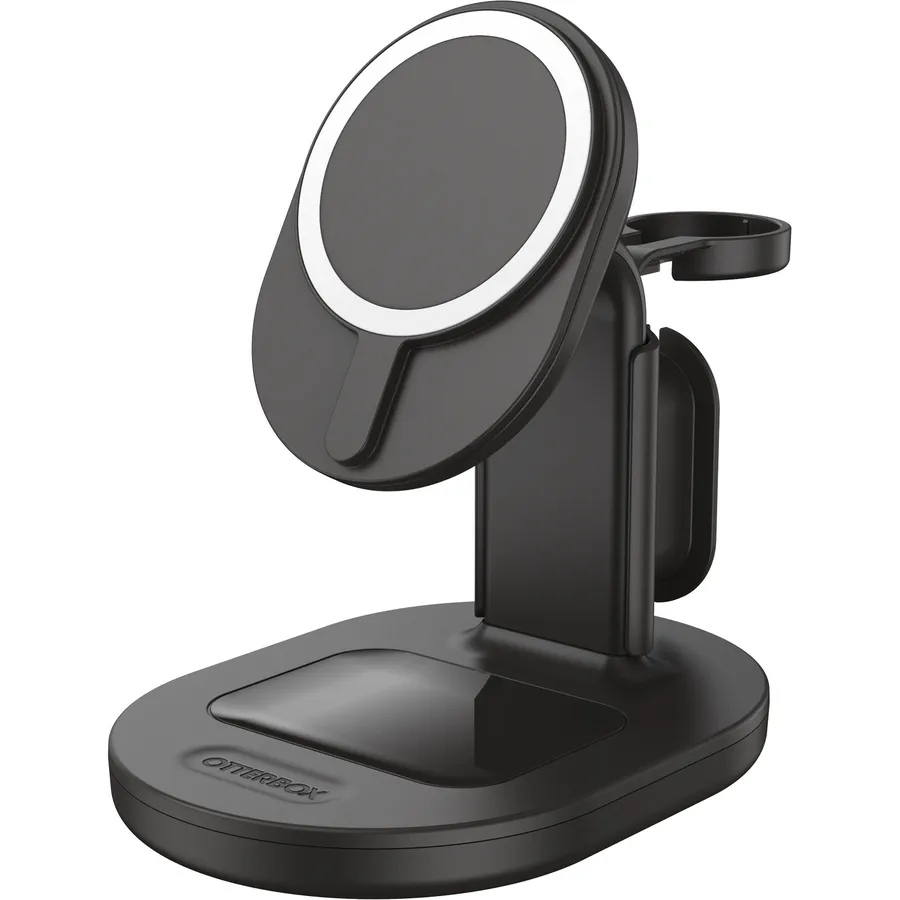 OTTERBOX MULTI-DEVICE WIRELESS/CHARGING STAND - BLACK