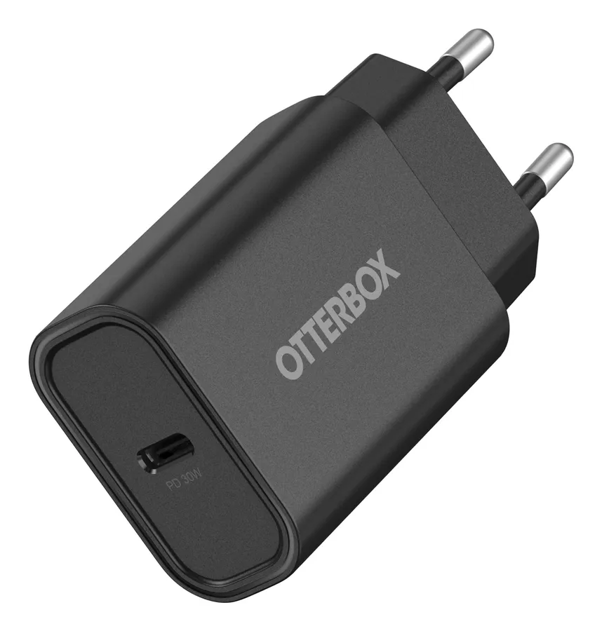 OB STANDARD EU WALL CHARGER 30W/- 1X USB-C 30W USB-PD BLACK - PR