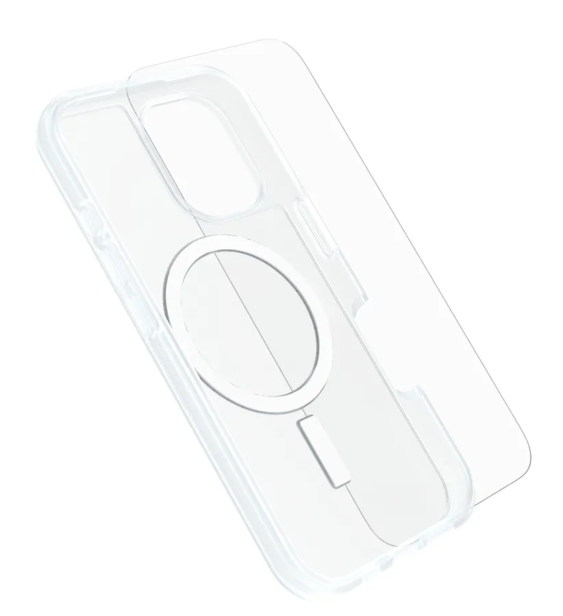 OB REACT MAGSAFE + GLASS APPLE/IPHONE 16 CLEAR