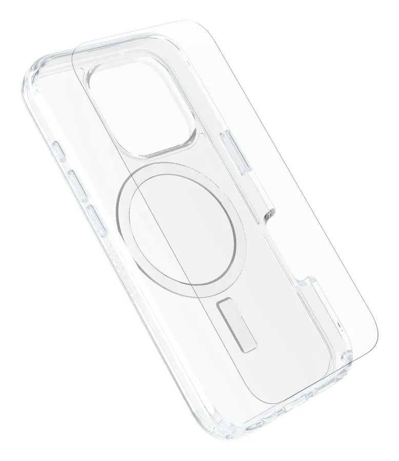 OB SYMM CLEAR MAGSAFE APPLE/PREM GLASS IPHONE 16 PRO-CLEAR